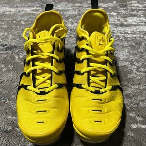 Nike vapormax plus BUMBLEBEE used in a perfect condition, gentle care